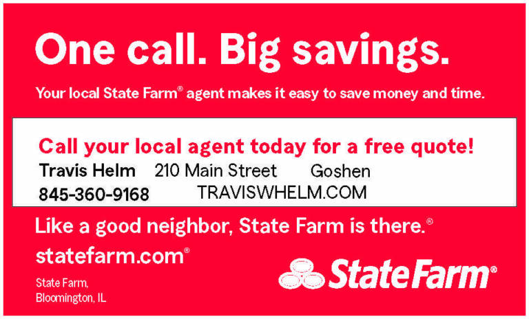 Traveis Whelm State Farm Logo