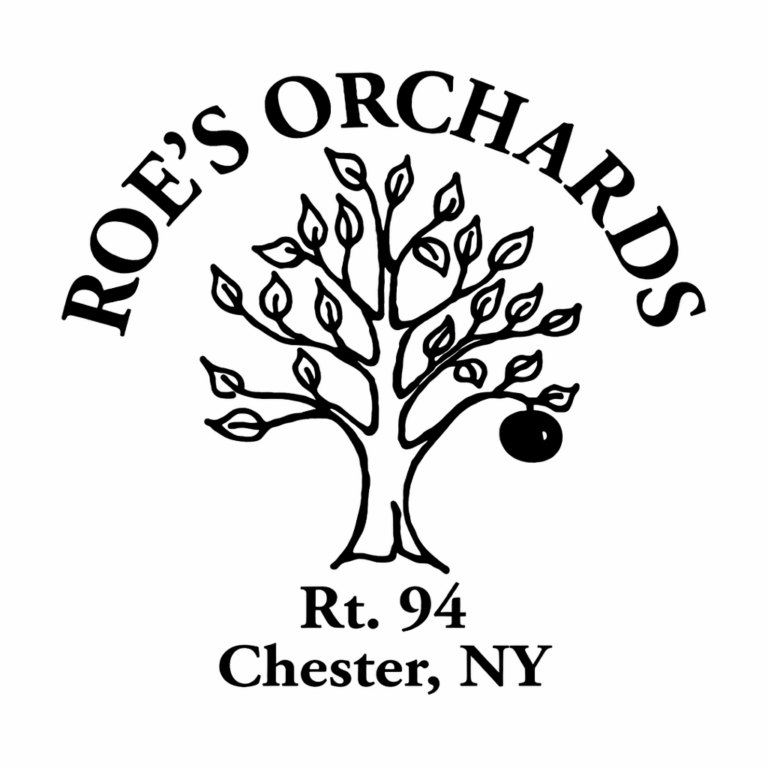 Roes Orchards logo design