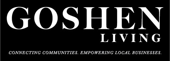 6498 GoshenLiving Masthead White BlackBkgd Tagline