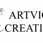 ArtVicki Creations Logo horizontal web