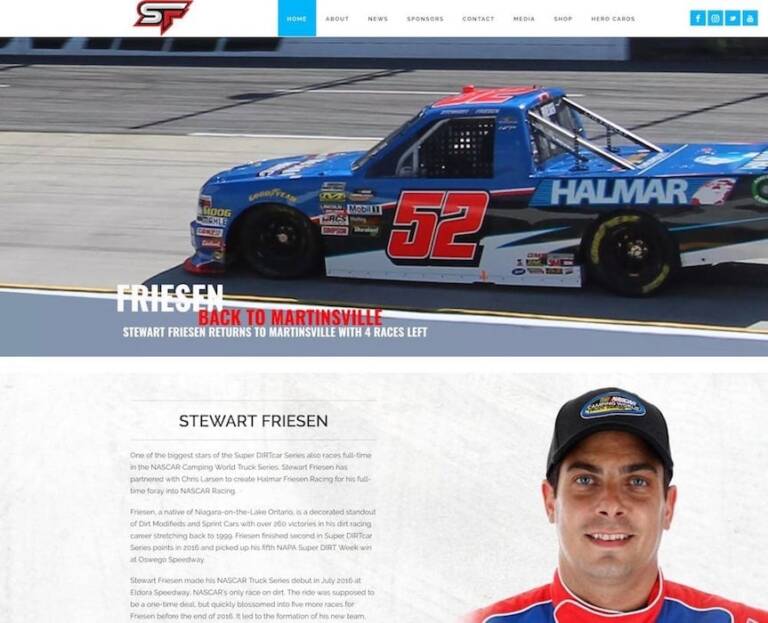 Stewart Friesen Website